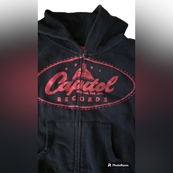 Capital records hoodie sweatshirt rock and roll baby  Beatles fans! Hollywood - Picture 6 of 6